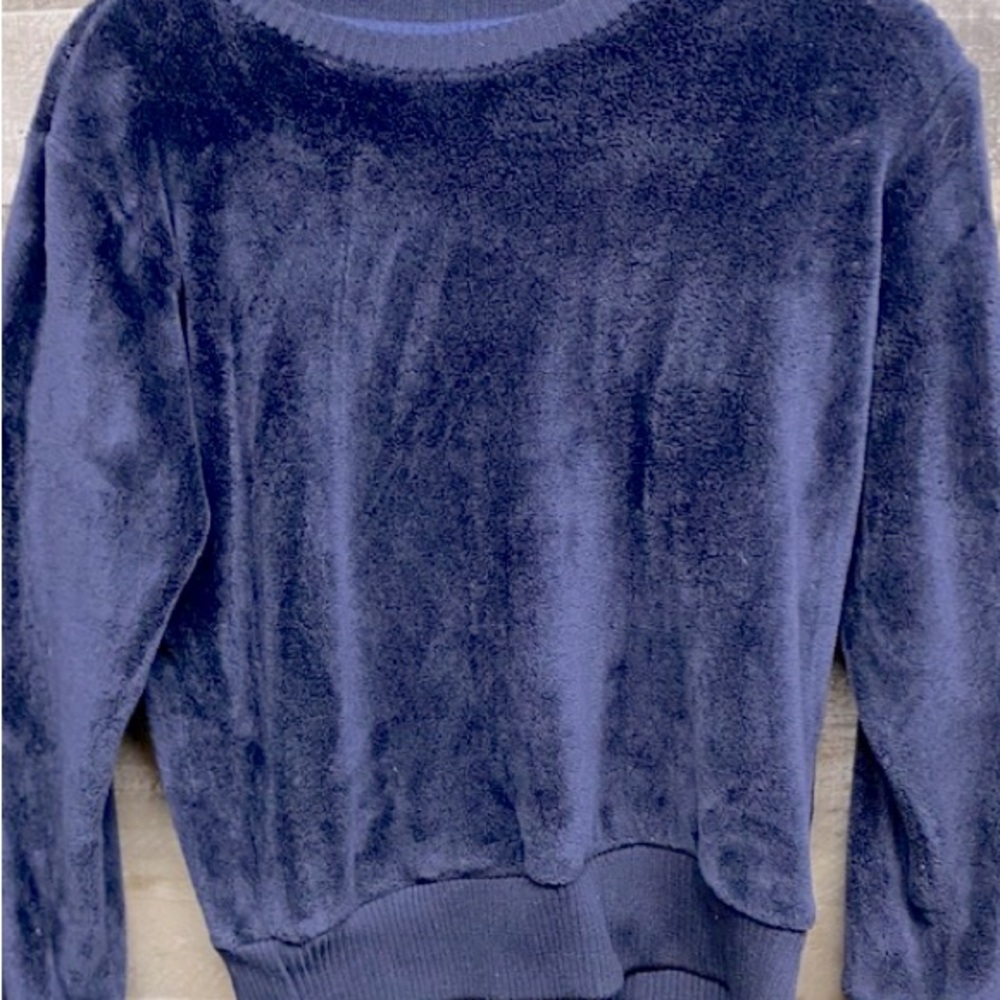 Athleta Girl Velour Top